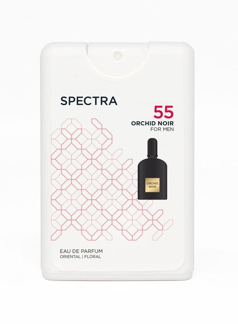Spectra Pocket 055 Orchid Noir EDP Perfume for Men - 18ml - Image 2